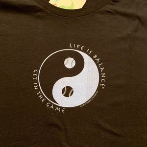 Men's XL Baseball/Softball Get in The Game T-Shirt